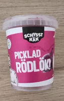 Mängden socker i Picklad Rödlök!