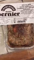 Mängden socker i Pâté de lapin