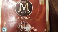 Mängden socker i Magnum almond
