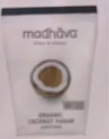 Mängden socker i Madhava Organic Unrefined Coconut sugar