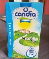 Mängden socker i Lait demi écrémé