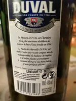 Mängden socker i Pastis der Marseille