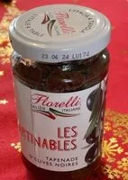 Mängden socker i Tapenade d’olives noires