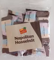 Mängden socker i Napolitan Hasselnöt