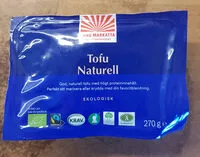 Mängden socker i Tofu naturell