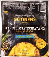 Mängden socker i Outinens Mandelpotatisgratäng