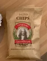 Mängden socker i Salted chips