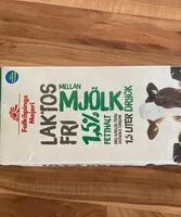 Mängden socker i Laktosfri mjölk