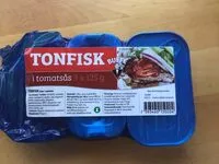 Mängden socker i Tonfisk i tomatsås