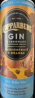Mängden socker i Gin & Lemonade flavoured drink - passionfruit & orange