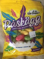 Mängden socker i Påskeägg