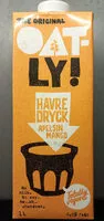 Mängden socker i Oatly! Havredryck apelsin mango