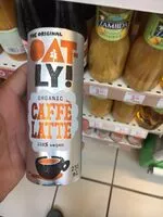 Mängden socker i Organic caffè latte preparado de leche de avena