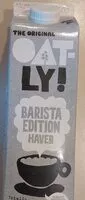 Mängden socker i Oatly Barista editing haver
