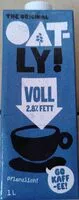 Mängden socker i Oatly Hafermilch Voll