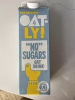 Mängden socker i Oatly! No sugars oat drink
