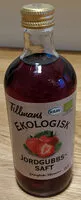 Mängden socker i Tillmans Ekologisk Jordgubbs-saft