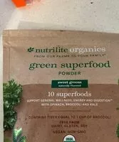 Mängden socker i Green Superfood Powder