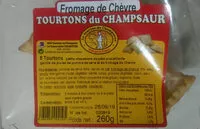 Mängden socker i Tourtons du Champsaur - Fromage de Chèvre