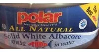 Mängden socker i Solid White Albacore in Water