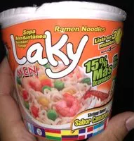 Mängden socker i Nouilles instantanees