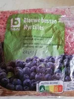 Mängden socker i Myrtilles surgelés