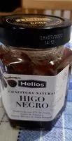 Mängden socker i Confitura natural higo negro