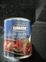 Mängden socker i Ensalada de pimientos del piquillo
