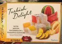 Mängden socker i turkish delight