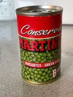 Mängden socker i Guisantes