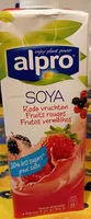 Mängden socker i Alpro Soya Fruits rouges
