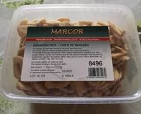 Mängden socker i Chips de banane