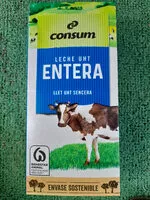 Mängden socker i Leche entera UHT