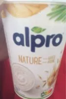 Mängden socker i Alpro nature avec avoine
