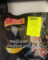 Mängden socker i Medium noodles