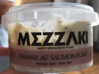 Mängden socker i Tarama au saumon fumé