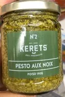Mängden socker i Pesto aux noix