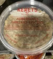 Mängden socker i Aubergines grillées épicées