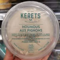 Mängden socker i Houmous aux pignons