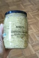 Mängden socker i Aubergines grillées braisées et rôties