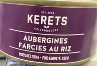 Mängden socker i Aubergines farcies au riz