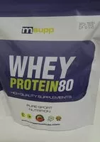 Mängden socker i Whey protein80