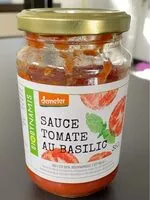 Mängden socker i Sauce tomate au basilic