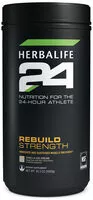 Mängden socker i Herbalife24® Rebuild Strength: Vanilla Ice Cream
