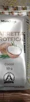 Mängden socker i Barretta proteica al cocco