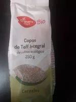 Mängden socker i Copos de teff integral