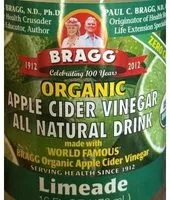 Mängden socker i Organic Apple Cider Vinegar Drink, Limeade