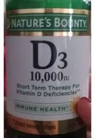 Mängden socker i D3 10,000 IU