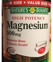 Mängden socker i Magnesium, Tablets