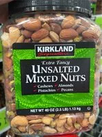 Mängden socker i Extra Fancy Unsalted Mixed Nuts